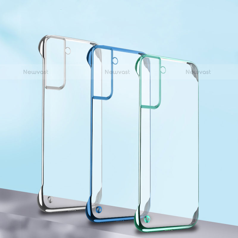 Transparent Crystal Hard Case Back Cover H02 for Samsung Galaxy S21 Plus 5G