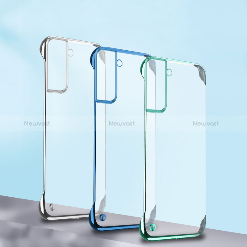 Transparent Crystal Hard Case Back Cover H02 for Samsung Galaxy S22 Plus 5G