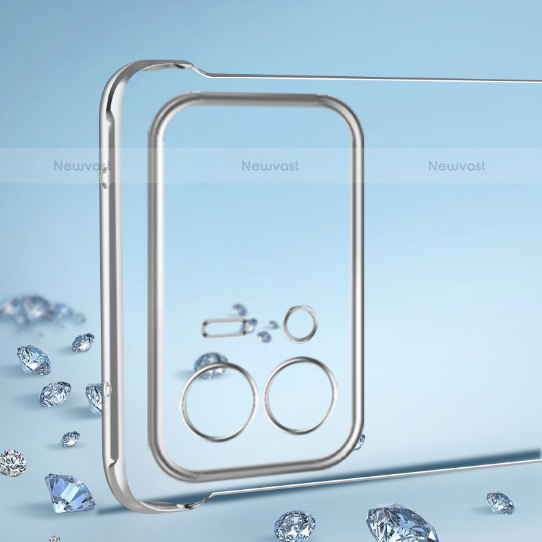 Transparent Crystal Hard Case Back Cover H02 for Vivo iQOO 9 Pro 5G