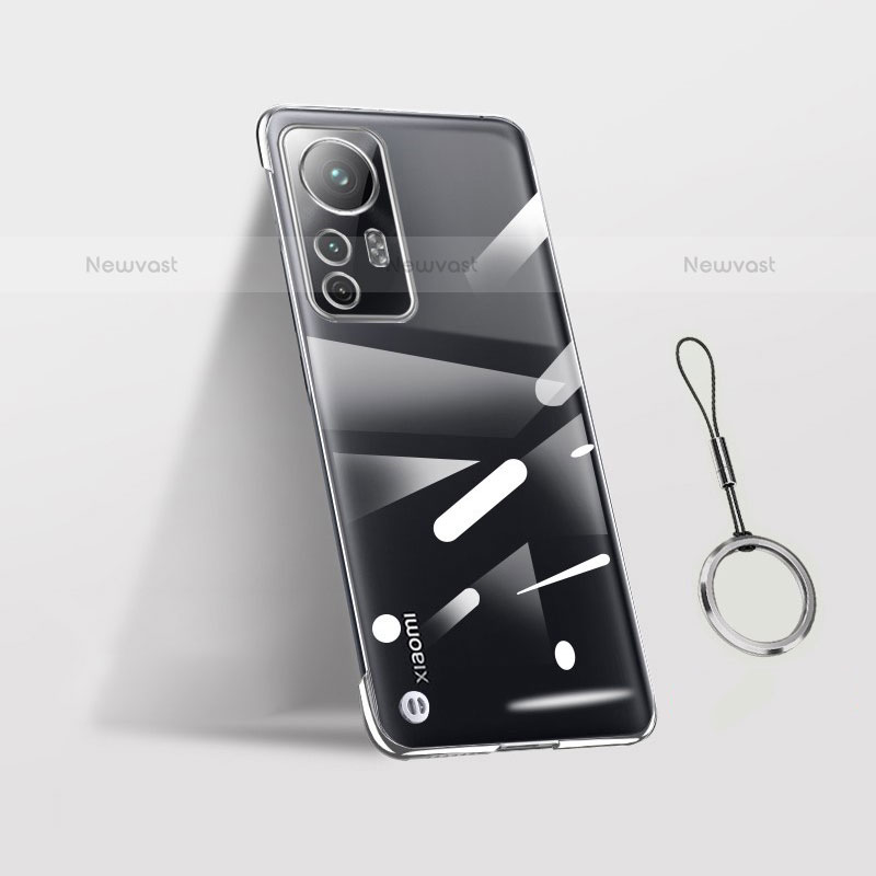 Transparent Crystal Hard Case Back Cover H02 for Xiaomi Mi 12 Pro 5G