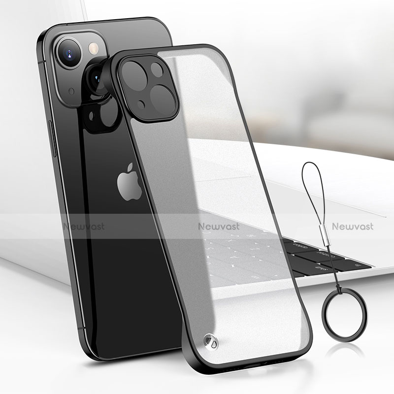 Transparent Crystal Hard Case Back Cover H03 for Apple iPhone 13