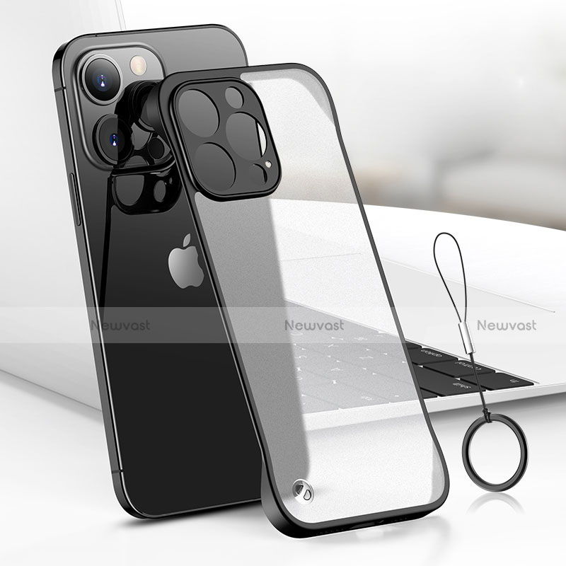 Transparent Crystal Hard Case Back Cover H03 for Apple iPhone 14 Pro