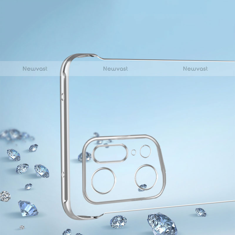 Transparent Crystal Hard Case Back Cover H03 for Oppo Find X5 Pro 5G
