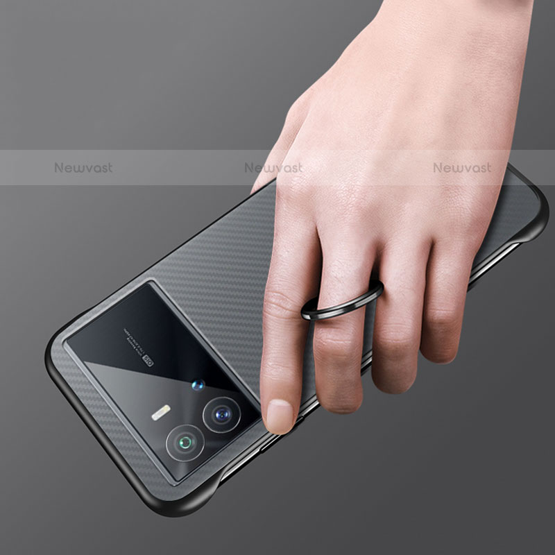 Transparent Crystal Hard Case Back Cover H03 for Vivo iQOO 9 5G
