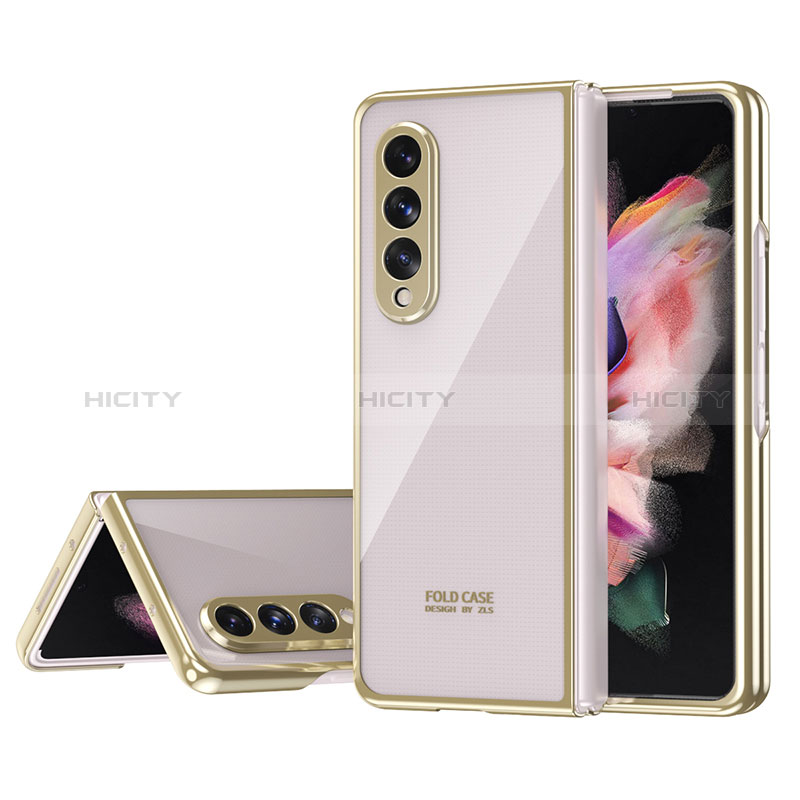 Transparent Crystal Hard Case Back Cover H04 for Samsung Galaxy Z Fold4 5G