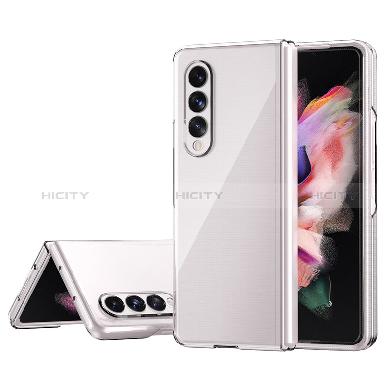 Transparent Crystal Hard Case Back Cover H04 for Samsung Galaxy Z Fold4 5G