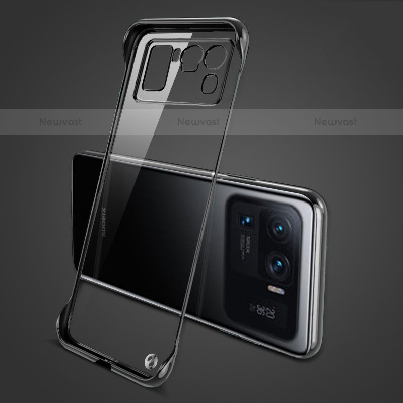Transparent Crystal Hard Case Back Cover H04 for Xiaomi Mi 11 Ultra 5G Black