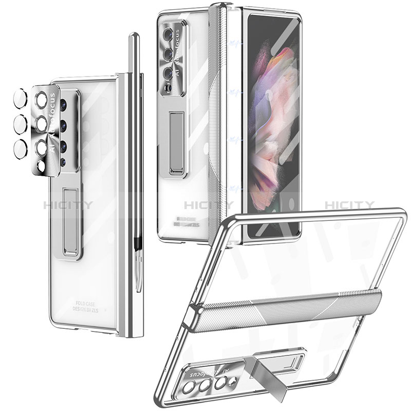 Transparent Crystal Hard Case Back Cover H05 for Samsung Galaxy Z Fold4 5G