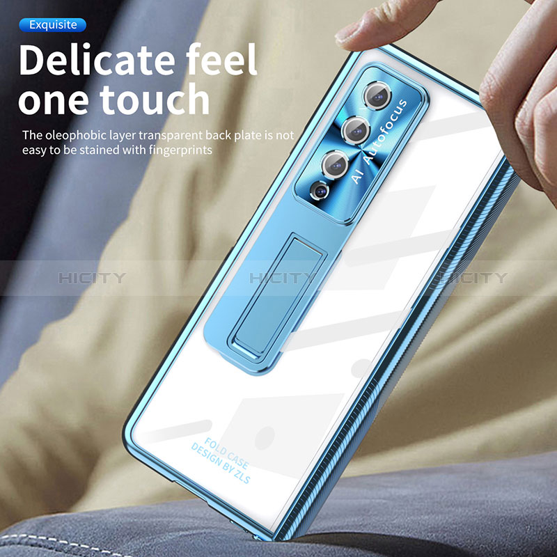 Transparent Crystal Hard Case Back Cover H05 for Samsung Galaxy Z Fold4 5G