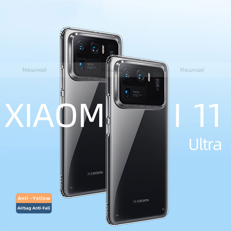 Transparent Crystal Hard Case Back Cover H05 for Xiaomi Mi 11 Ultra 5G