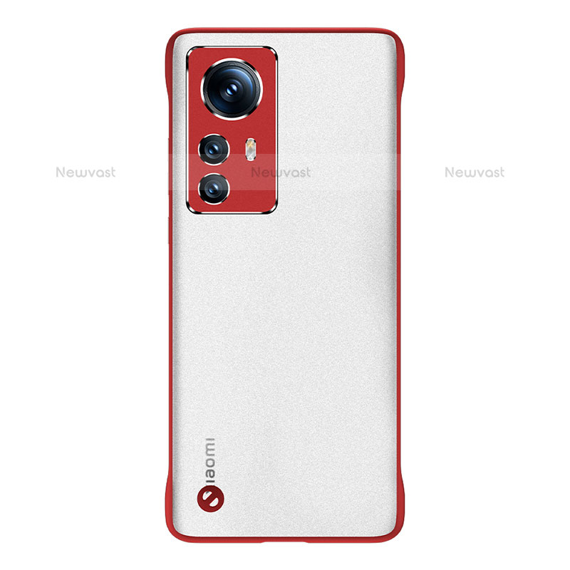 Transparent Crystal Hard Case Back Cover H05 for Xiaomi Mi 12 Pro 5G Red