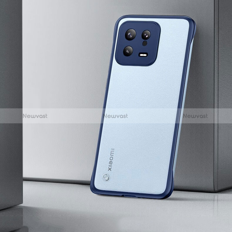 Transparent Crystal Hard Case Back Cover H06 for Xiaomi Mi 13 Pro 5G Blue