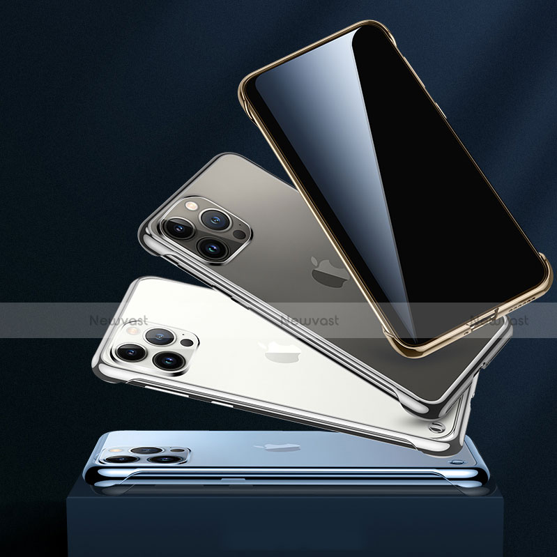 Transparent Crystal Hard Case Back Cover H09 for Apple iPhone 13 Pro