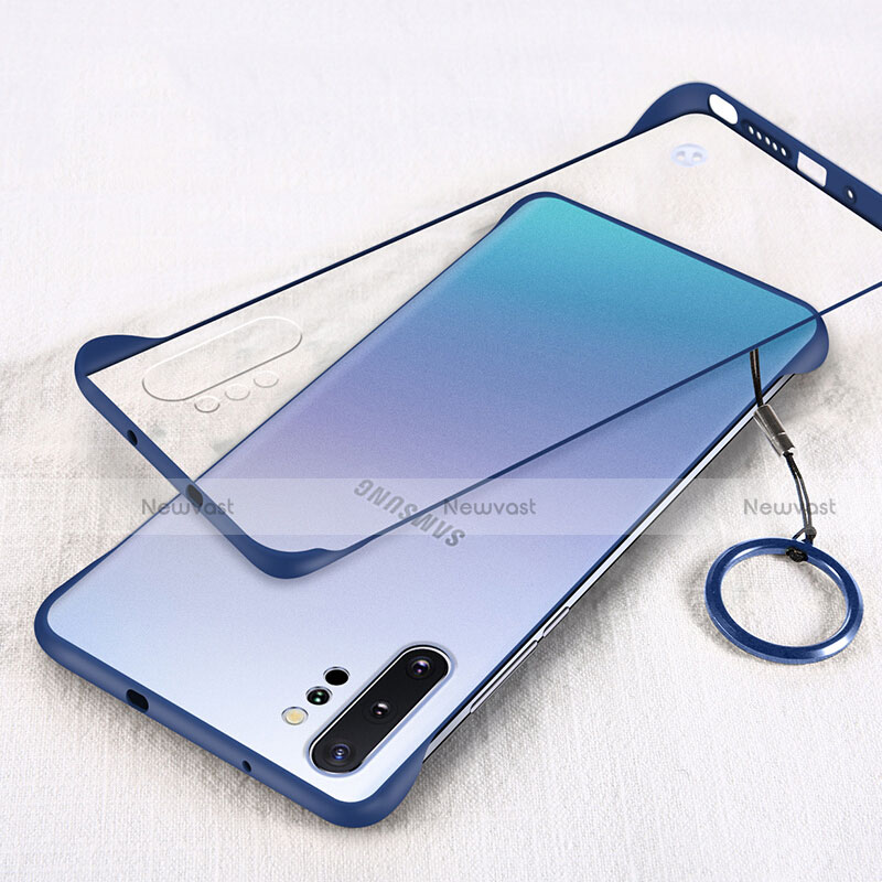 Transparent Crystal Hard Case Back Cover S01 for Samsung Galaxy Note 10 Plus 5G