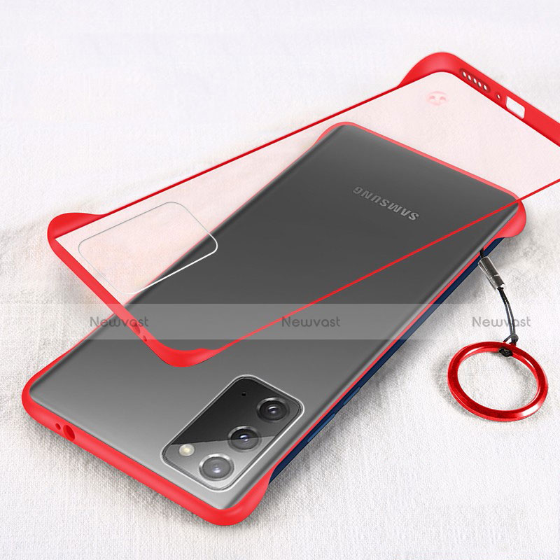 Transparent Crystal Hard Case Back Cover S01 for Samsung Galaxy Note 20 5G