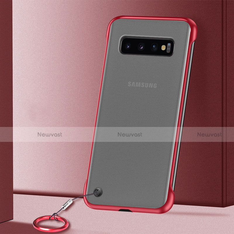 Transparent Crystal Hard Case Back Cover S01 for Samsung Galaxy S10 5G