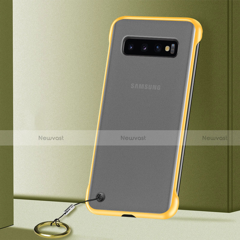Transparent Crystal Hard Case Back Cover S01 for Samsung Galaxy S10 5G