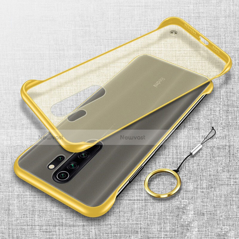 Transparent Crystal Hard Case Back Cover S01 for Xiaomi Redmi Note 8 Pro