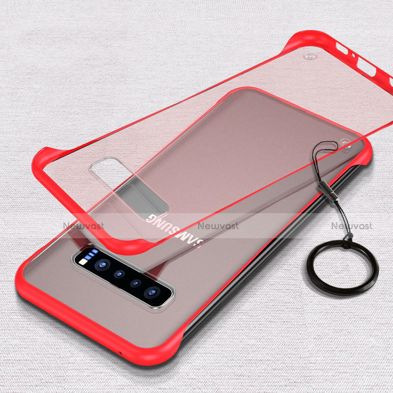 Transparent Crystal Hard Case Back Cover S02 for Samsung Galaxy S10