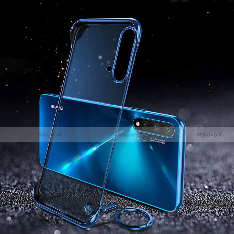 Transparent Crystal Hard Case Back Cover S04 for Huawei Nova 5 Pro