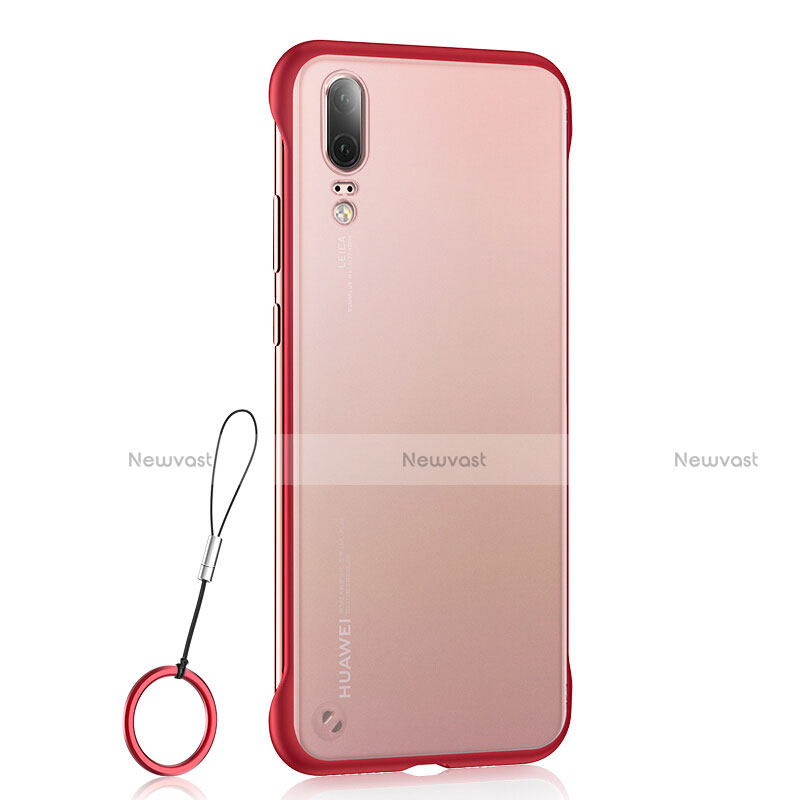 Transparent Crystal Hard Case Back Cover S04 for Huawei P20