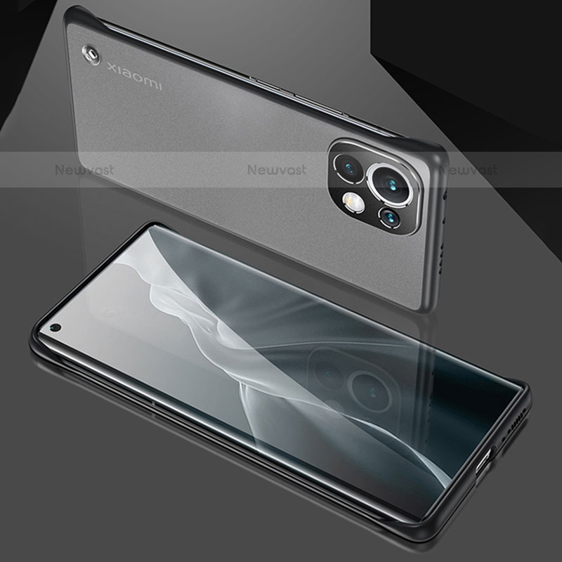 Transparent Crystal Hard Case Back Cover S04 for Xiaomi Mi 11 Lite 5G NE