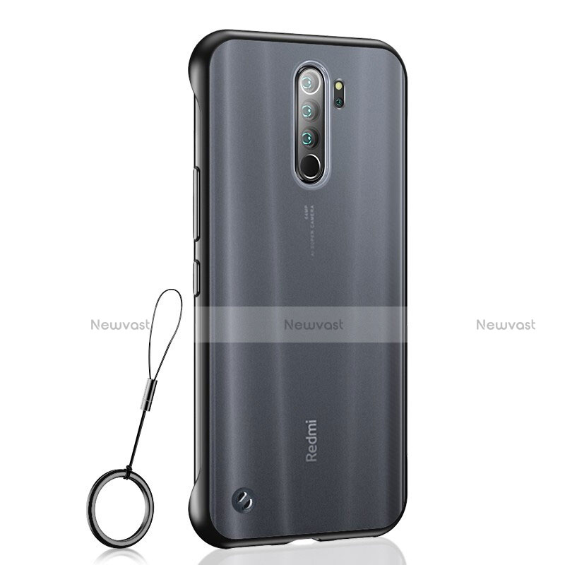 Transparent Crystal Hard Case Back Cover S04 for Xiaomi Redmi Note 8 Pro