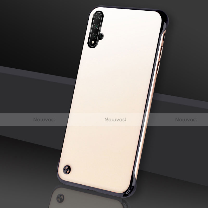 Transparent Crystal Hard Case Back Cover S05 for Huawei Nova 5 Pro Black