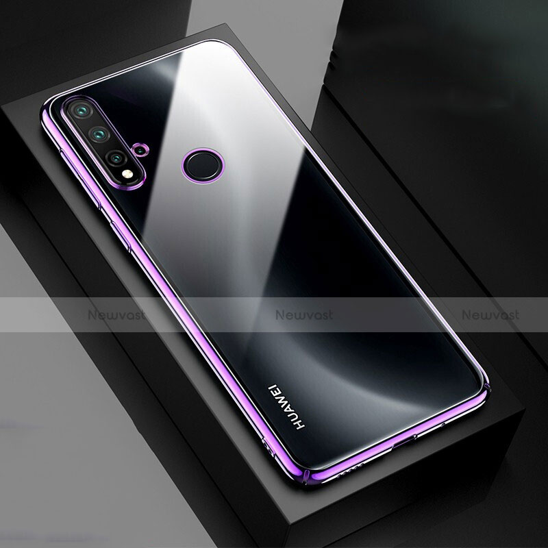 Transparent Crystal Hard Case Back Cover S05 for Huawei Nova 5i