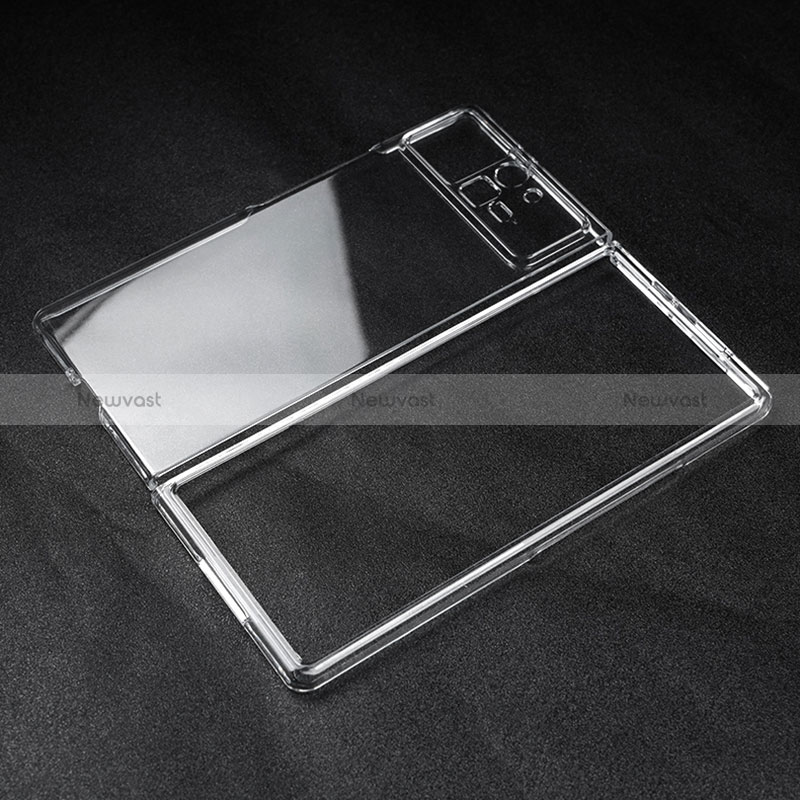 Transparent Crystal Hard Case Back Cover T02 for Xiaomi Mix Fold 2 5G Clear