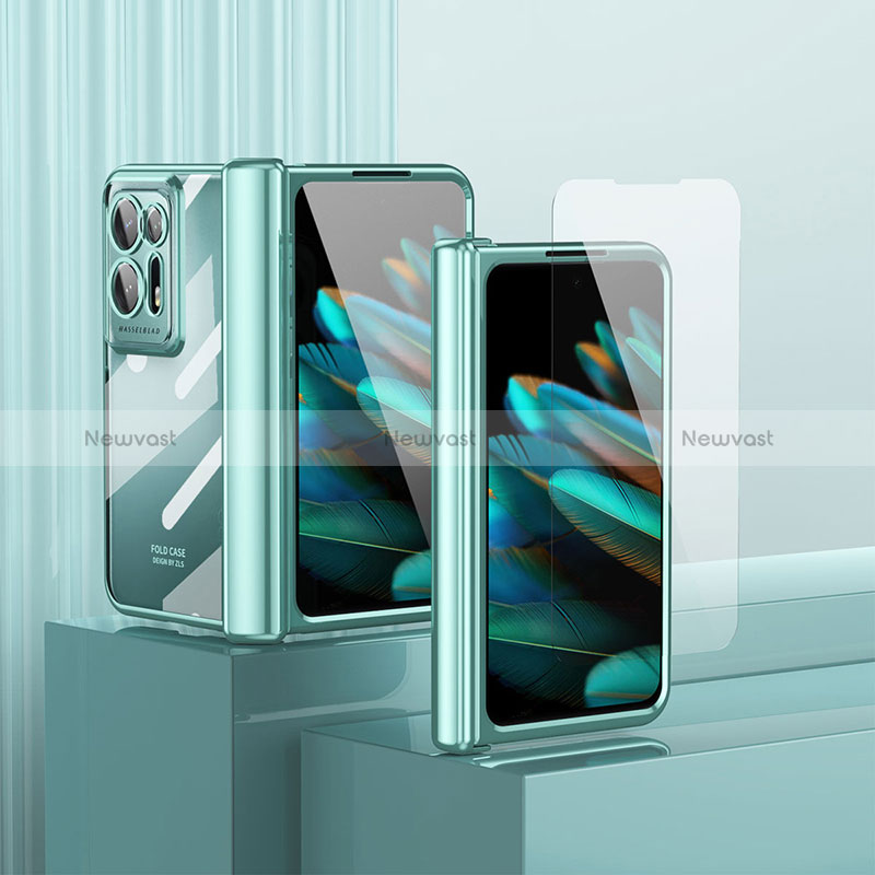 Transparent Crystal Hard Case Back Cover ZL1 for Oppo Find N2 5G