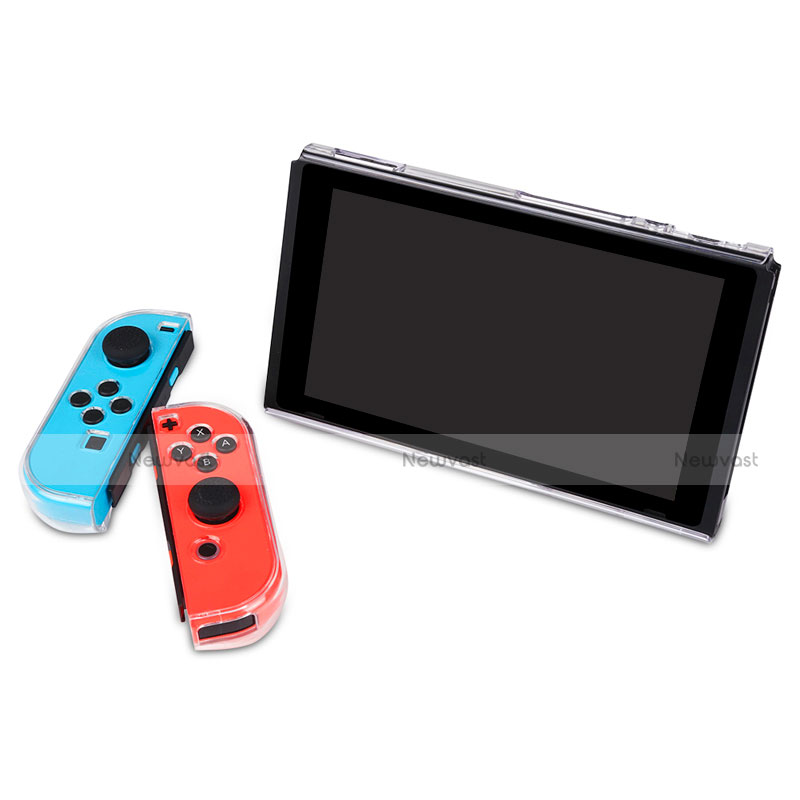 Transparent Crystal Hard Case Cover for Nintendo Switch Clear