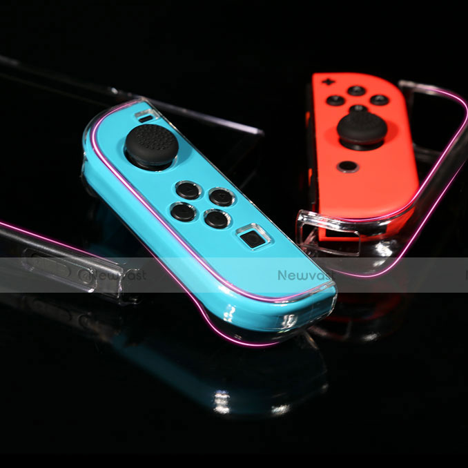 Transparent Crystal Hard Case Cover for Nintendo Switch Clear