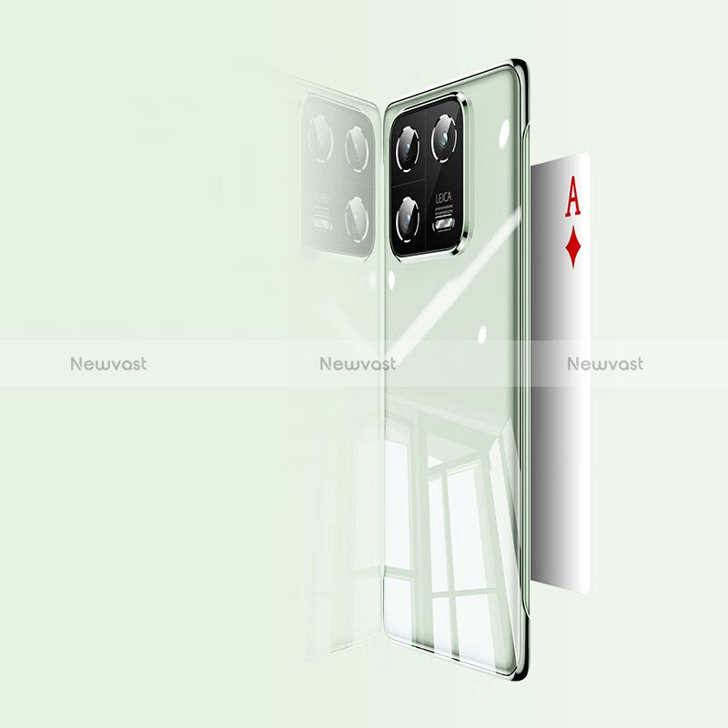 Transparent Crystal Hard Case Cover for Xiaomi Mi 13 5G Black