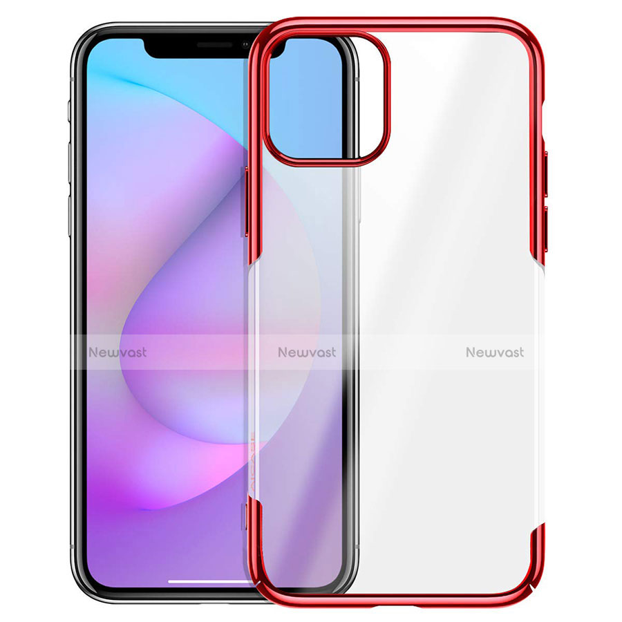 Transparent Crystal Hard Rigid Case Back Cover H01 for Apple iPhone 11 Pro