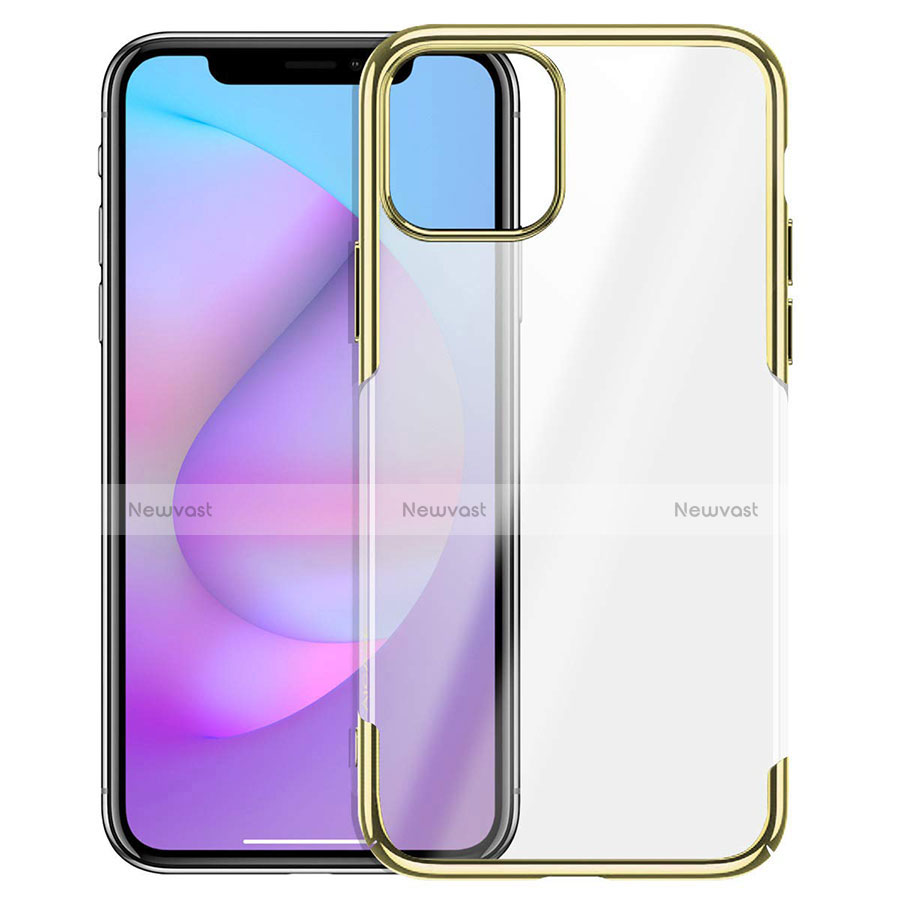 Transparent Crystal Hard Rigid Case Back Cover H01 for Apple iPhone 11 Pro