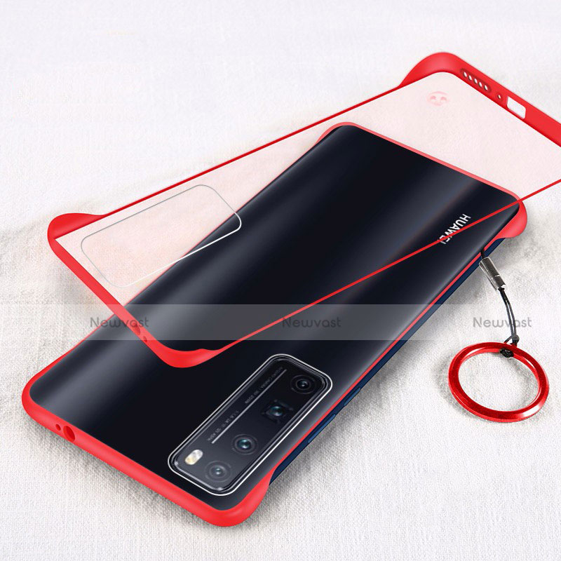 Transparent Crystal Hard Rigid Case Back Cover H01 for Huawei Nova 7 Pro 5G