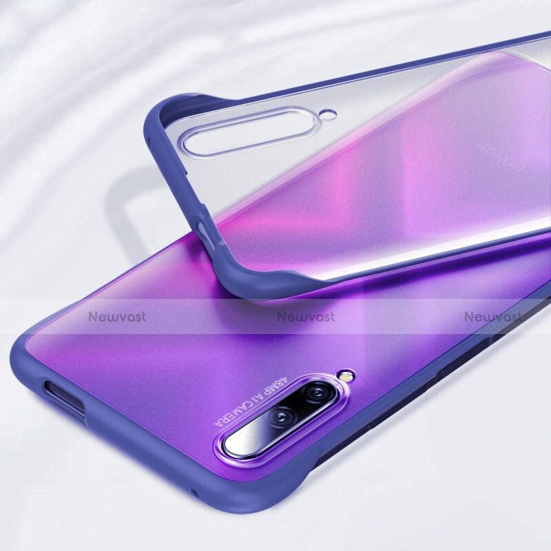 Transparent Crystal Hard Rigid Case Back Cover H01 for Huawei P Smart Pro (2019)