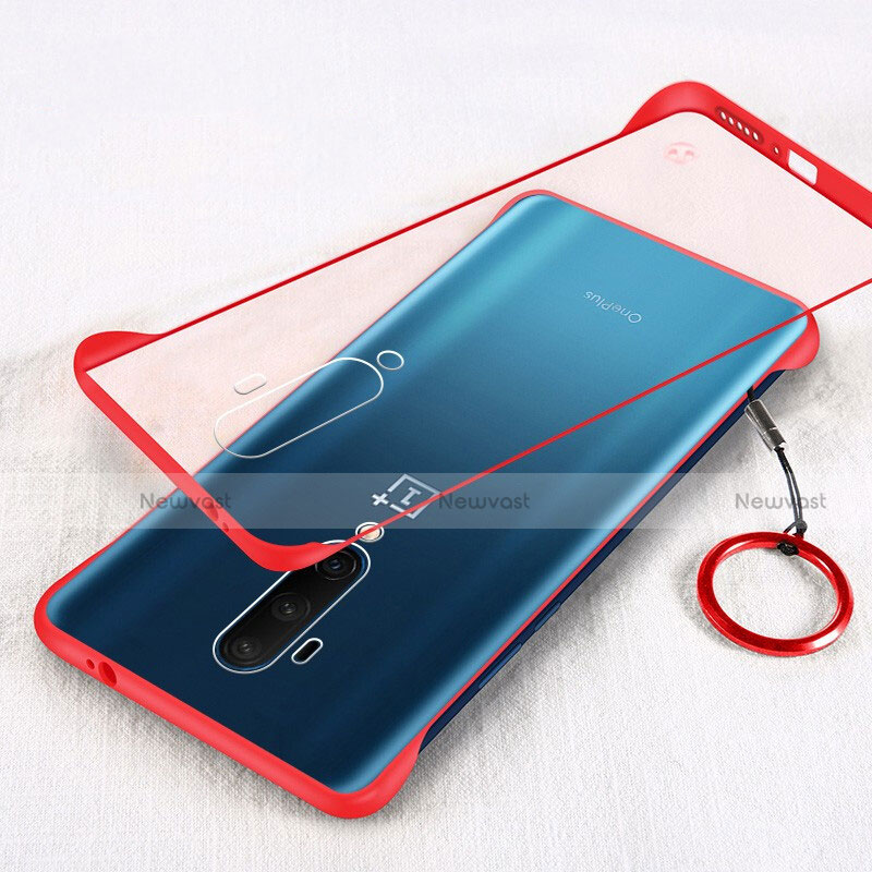 Transparent Crystal Hard Rigid Case Back Cover H01 for OnePlus 7T Pro 5G