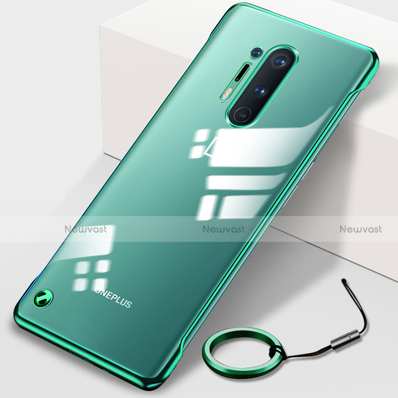 Transparent Crystal Hard Rigid Case Back Cover H01 for OnePlus 8 Pro