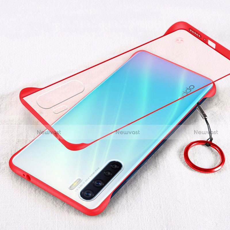 Transparent Crystal Hard Rigid Case Back Cover H01 for Oppo A91