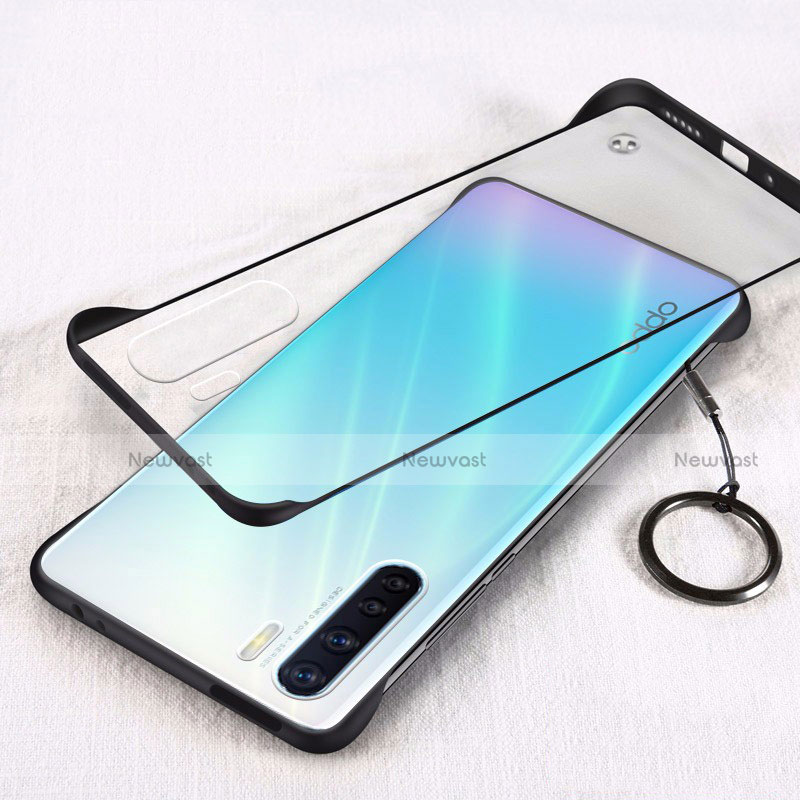 Transparent Crystal Hard Rigid Case Back Cover H01 for Oppo A91