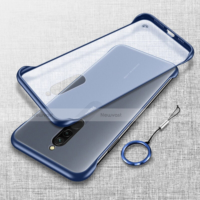 Transparent Crystal Hard Rigid Case Back Cover H01 for Xiaomi Redmi 8