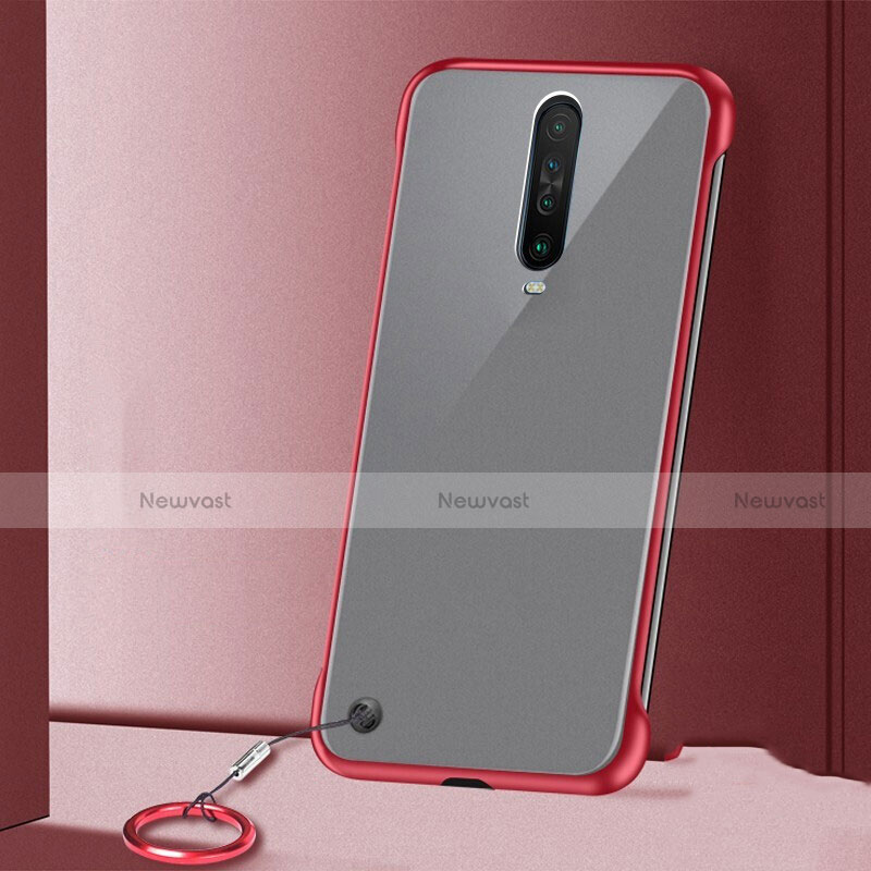 Transparent Crystal Hard Rigid Case Back Cover H01 for Xiaomi Redmi K30i 5G