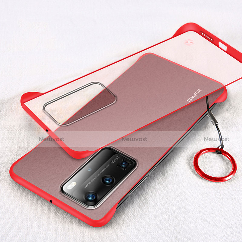 Transparent Crystal Hard Rigid Case Back Cover H02 for Huawei P40 Pro