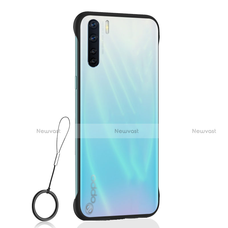 Transparent Crystal Hard Rigid Case Back Cover H02 for Oppo A91
