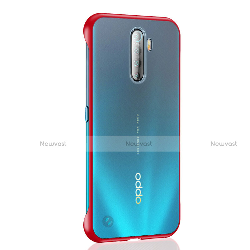 Transparent Crystal Hard Rigid Case Back Cover H02 for Oppo Reno Ace