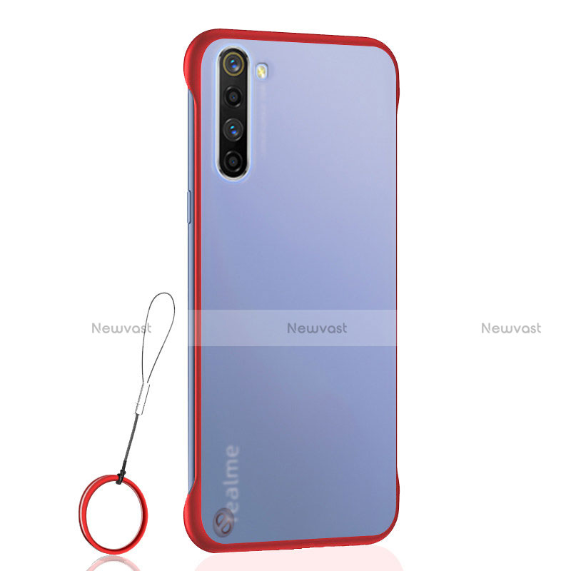 Transparent Crystal Hard Rigid Case Back Cover H02 for Realme X50 Pro 5G