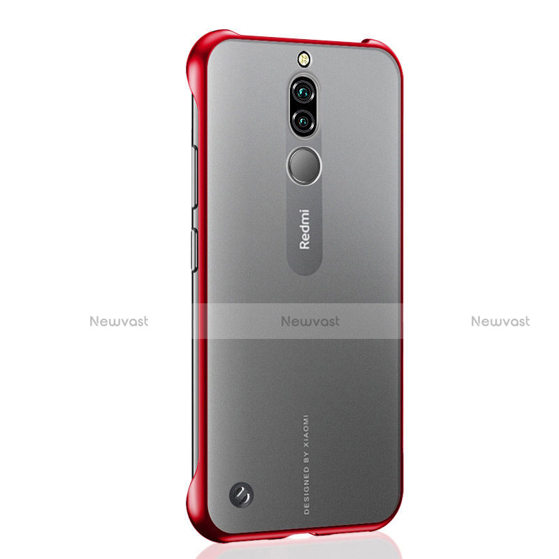 Transparent Crystal Hard Rigid Case Back Cover H02 for Xiaomi Redmi 8