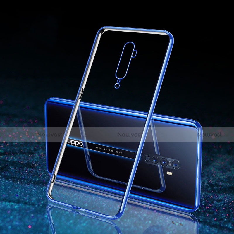 Transparent Crystal Hard Rigid Case Back Cover H04 for Oppo Reno2